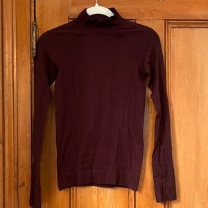 Lululemon Base Layer Mock Turtleneck Top